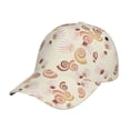 thumbnail image 2 of Baseball Cap, Abstract Shells Trucker Hats Women Dad Hat For Workouts - Baseball Hat Adjustable Size, 2 of 2