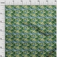 thumbnail image 3 of oneOone Rayon Forest Green Fabric Abstracts Sewing Material Print Fabric By The Yard 56 Inch Wide, 3 of 5