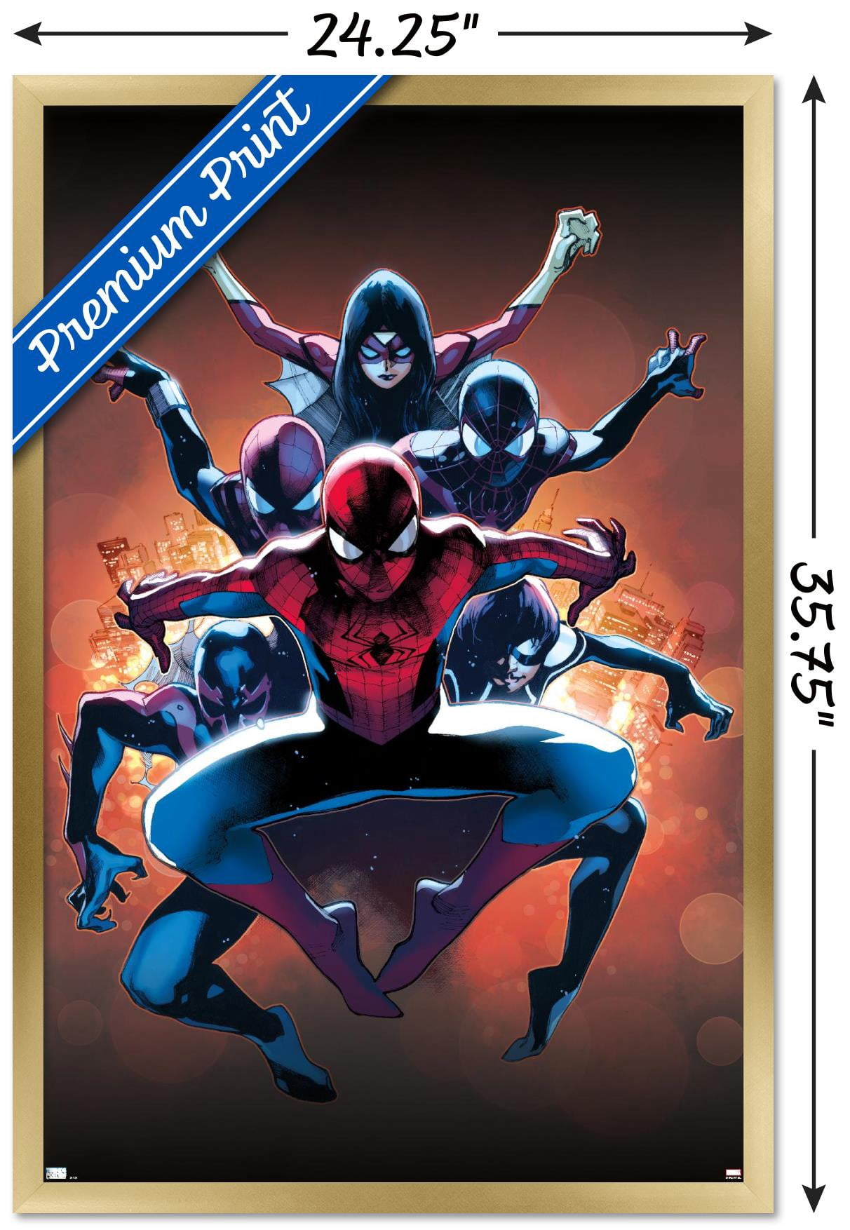 Marvel Comics - Spider-Man - The Amazing Spider-Man #9 Wall Poster, 22.375" x 34", Framed