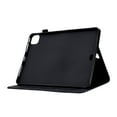 thumbnail image 3 of ELEHOLD For iPad mini 1 2 3 4 5 Diamond Embossing Leather Folio Folding Full Body Protective Case Kickstand Shockproof Cover, Auto Sleep&Wake, with Credit Card Slot, Black, 3 of 10