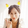 thumbnail image 4 of 24Pcs Yellow Hairpins with Spring Mechanism for Children Festivals Hair Accessories, 4 of 8