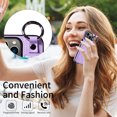 thumbnail image 3 of iPhone 13 PRO Case ,Card Slots Leather Wrist Strap Phone Cover for iPhone 13 PRO, 3 of 5