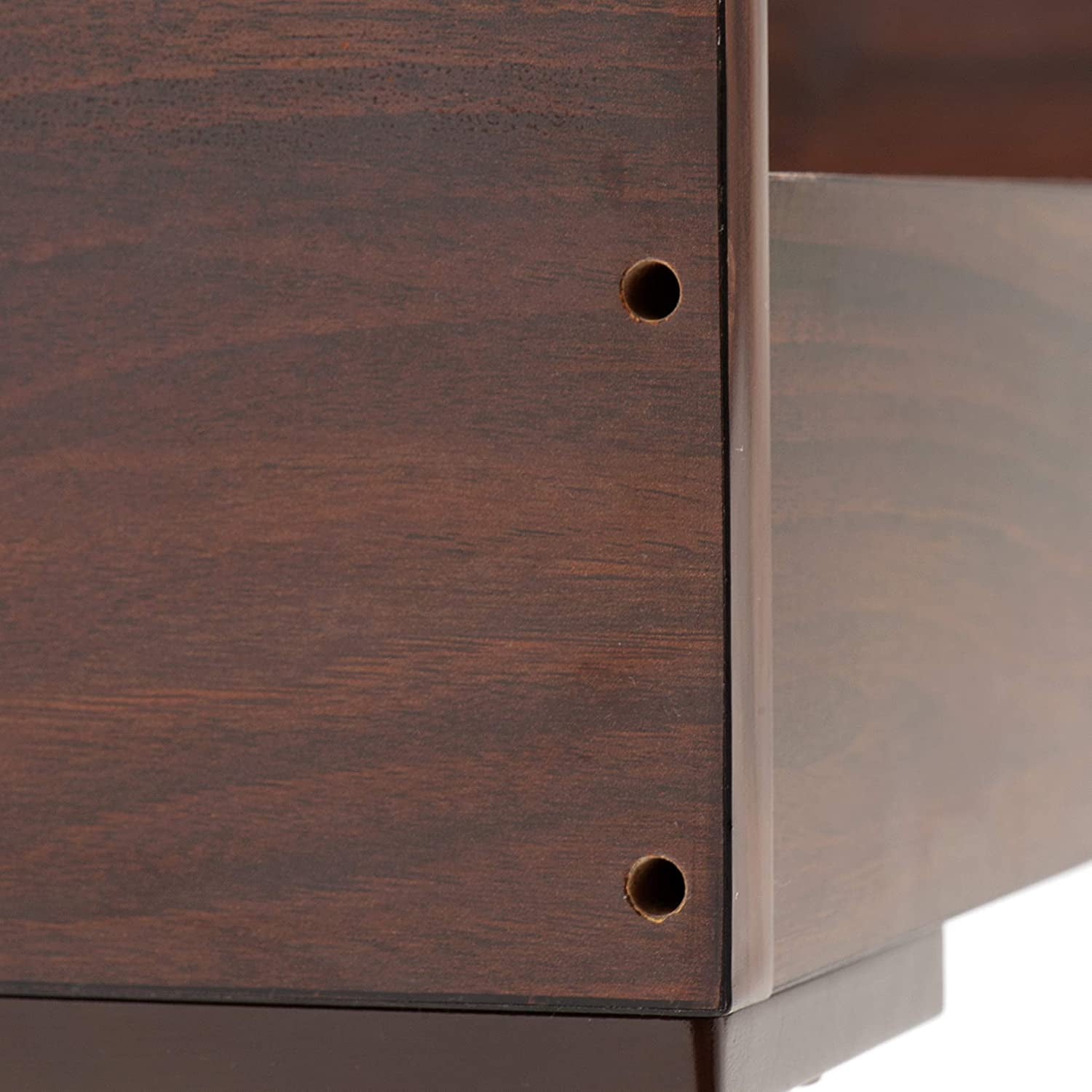 Jumbo Modern Pet Bed Frame - Walnut Veneer