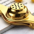 thumbnail image 3 of 1pcs Stainless Steel Food Tongs Gold Kitchen Utensils & 1pcs Stainless Steel Manual Lemon, 3 of 10