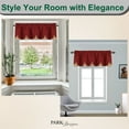 thumbnail image 5 of Park Designs Red Apple Jack Scallop Valance 58''L, 5 of 5