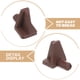 thumbnail image 3 of HONMEET 50Ud Soportes Plásticos Invisibles Para Estantes De Gabinetes Color Marrón Con Alta Capacidad, 3 of 6