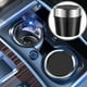 thumbnail image 1 of Cenicero automotriz con revestimiento interior de metal y tapa abierta. Cenicero automotriz con luz LED y retardante de llama. Cenicero automotriz de metal., 1 of 7