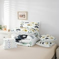 thumbnail image 4 of Erosebridal Truck Tractors Bed in a Bag Twin Size, Cartoon Car Theme Bed Set , Super Cozy 7 Pieces, 4 of 5