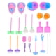 thumbnail image 1 of 2 sets 18pcs niños colector de polvo juguetes herramienta de limpieza juguete juguetes de limpiador, 1 of 5