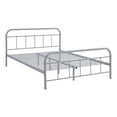 thumbnail image 1 of Modway Maisie Queen Powder Coated Sturdy Steel Bed Frame in Gray, 1 of 5