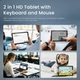 thumbnail image 4 of Android 16 Tablet, 10.1-inch 1280 x 800 HD Display, 26GB RAM, 128GB Storage, 1TB Expandable, WiFi, Bluetooth 5.0, Dual Camera, 8000mAh Battery, Black, 4 of 8