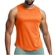 thumbnail image 1 of pstuiky Camisetas sin mangas, Camiseta deportiva transpirable de malla sin mangas de color sólido para hombre de moda Tops elegantes para mujer xxxl, 1 of 7