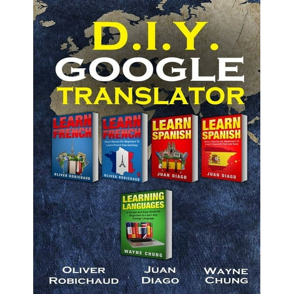 Learn French, Learn Spanish, Learn French and Spanish with Short Stories: 5 Books in 1! Learn Conversational Spanish &am, (Paperback)