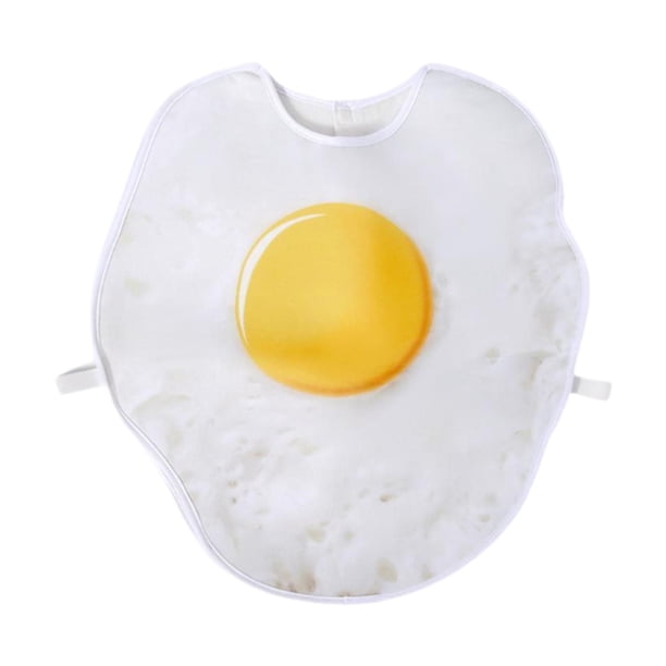 Disfraz infantil con forma de huevo frito, ropa decorativa, disfraz de comida para festivales, juegos de rol. SG