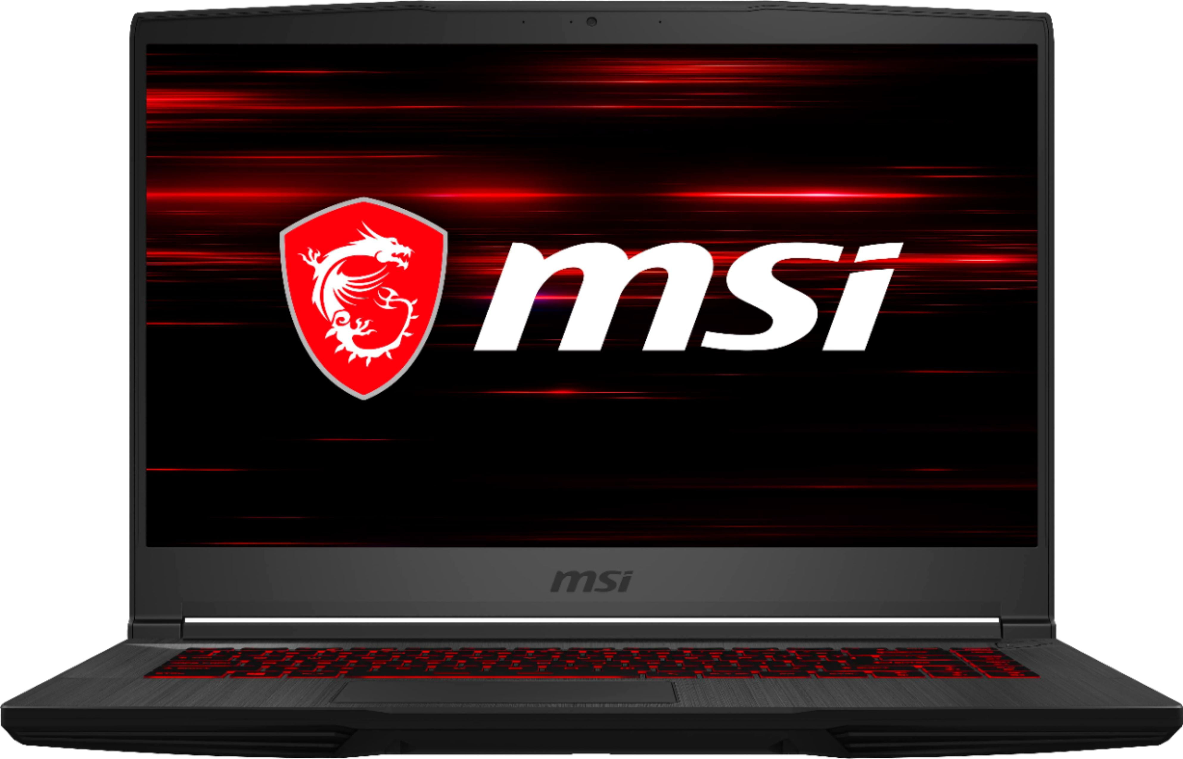 MSI - GF65 15.6" Gaming Laptop - Intel Core i7 - 8GB Memory NVIDIA GeForce RTX 2060 - 512GB State Drive SSD - Black GF65862 - Walmart.com
