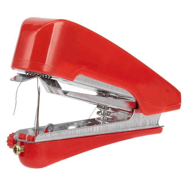 Portable Sewing Outdoor Small Portable Mini Hand-held Manual Sewing Machine Travel Pocket Sewing Machine (random colors)