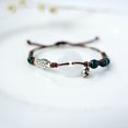 thumbnail image 2 of 2022, superventas, nueva pulsera de cerámica tejida a mano de estilo literario y étnico para niñas y parejas de novias, imagen principal de joyería Ruyi, 2 of 2