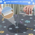 thumbnail image 4 of YIXIGGC 4 Pcs Tapis de Pipi Lavable pour Chiot, Tapis d'Entraînement 100 % Imperméable pour Chiot/chien Senior, Séchage Rapide Tapis Réutilisables pour Chiot Intérieur, Extérieur et Voyage en Voiture 18 x 24 DYF329-3004, 4 of 5