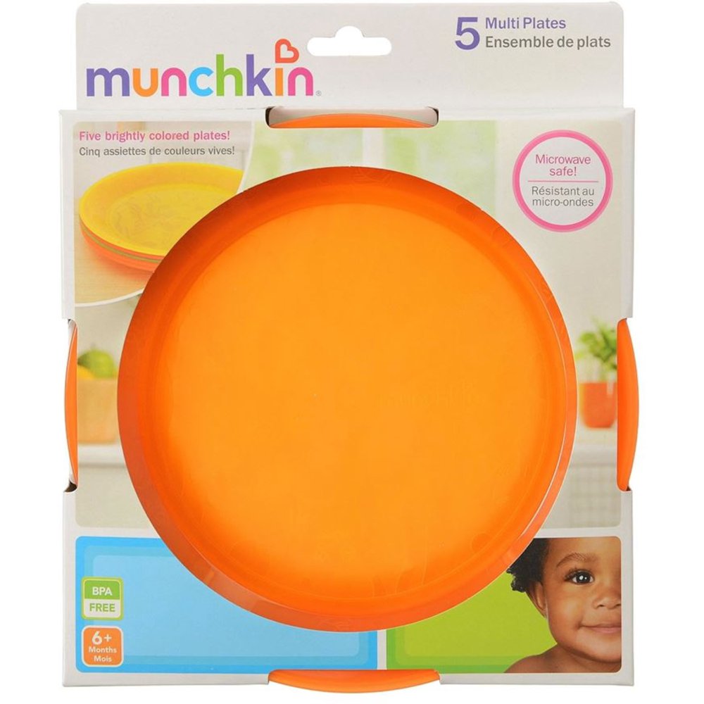 2 Pack Munchkin Multi Plates, 5 ea