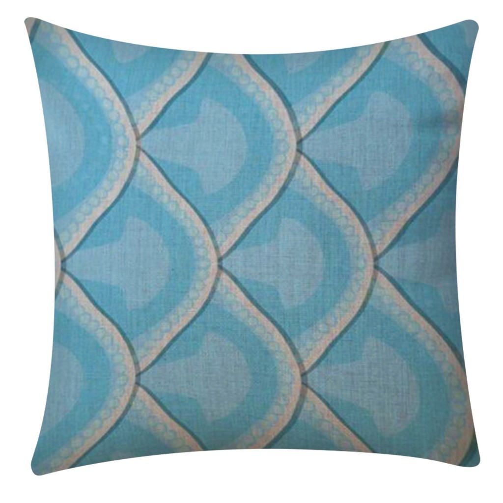 Pillow Case Polyester Fiber Cushion Sofa Car Cushion Cover Home