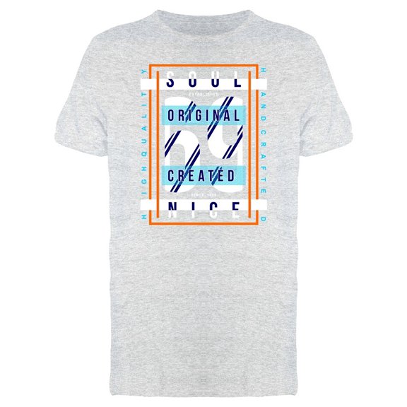 Soul Nice Typography Graphic Tee Men's -Image by Shutterstock