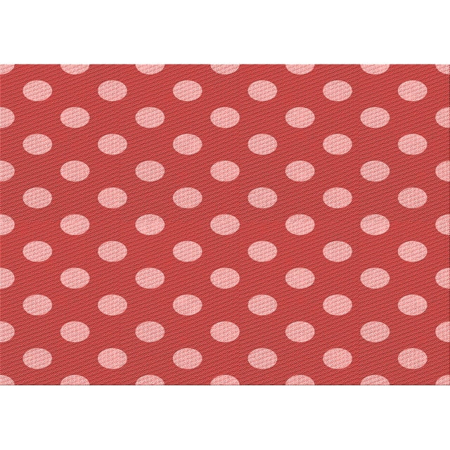 Ahgly Company Tapis d'Intérieur Rectangulaires Transitionnels Rouges Lavables à la Machine, 8 Pieds x 10 Pieds