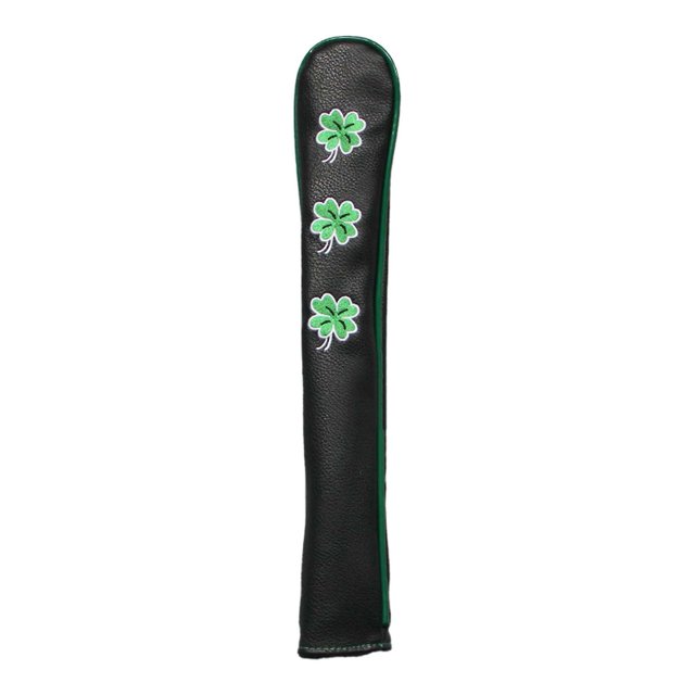 Soporte de varilla indicadora de golf bordado 3d trébol de cuatro hojas Ayuda de entrenamiento Alineador para pelotas de golf cubierta suministros de golf Kaesi