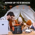 thumbnail image 2 of Batería de litio portátil Bailibatt 300W 257Wh, 2 of 7