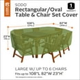 thumbnail image 2 of Classic Accessories Sodo Plus Heavy Duty Patio Dining Set Cover, 2 of 2