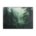 thumbnail image 5 of Yayeee Area Rugs for Living Room 6.7'x4.8' Indoor Non Slip Washable Bedroom Carpet, Green Forest, 5 of 5