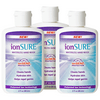 ionSURE 3-in-1 Moisturizing Liquid Hand Soap, Hand Moisturizer cleaner Pump, 3 oz 3 Pack Travel Bundle Hand Moisturizer, Triple Action hand wash