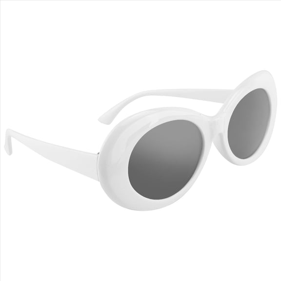 Vintage Oval Sunglasses Women Retro Sunglass Man Fashion Female Male EyewearUV400 Sun glass White S17022,1 x Sunglasses,White