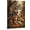 Frame-style, variant on Wolf Family Canvas Wall Art, Mother Wolf and Pups in Autumn Forest Nature Decor, Wildlife Animal Print Artwork for Living Room Bedroom Home Decorations