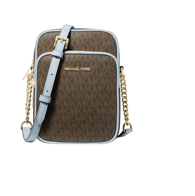 Michael Kors Jet Set Travel Signature Crossbody Handbag Female