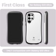 thumbnail image 2 of iFace Galaxy S22 Ultra Cute Shockproof Dual Layer Hard Shell Bumper Protection Drop Tested Ergonomic Design Phone Case for Girls and Women - White, 2 of 7