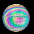 thumbnail image 3 of Reflective Basketball Wear-resistant Cool Glowing Luminous Colorful Basketball for Adults, 3 of 7