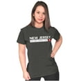thumbnail image 3 of New Jersey NJ Map Shape Established Womens Fitted Plus Size Graphic Tee Brisco Brands 2X, 3 of 3
