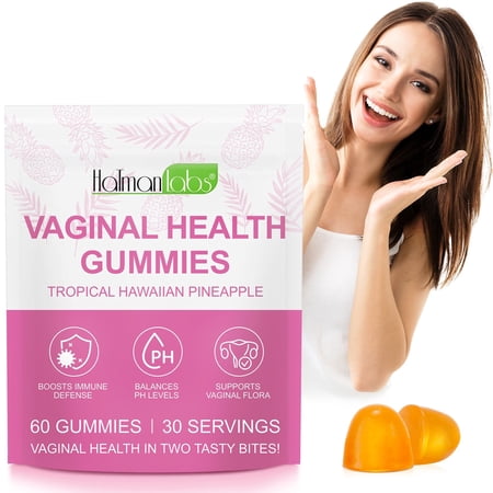 Vaginal Probiotics Gummies for Women, PH Balance for Women, Improve Immune, Women's Vaginal Health Supplement, 60 Gummies