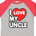 thumbnail image 4 of Inktastic I Love My Uncle Boys or Girls Toddler T-Shirt, 4 of 5