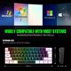thumbnail image 3 of USB Wired Keyboard for Laptop Office Business Desktop Home 61Keys RGB Backlit Computer/MAC Game Keyb, 3 of 5