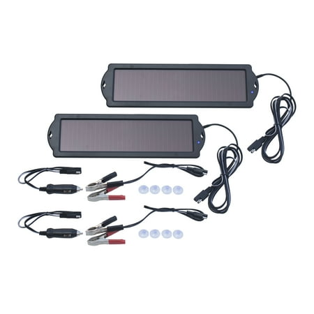UPC: 0839290004531 | Nature Power (42003) 1.5W Amorphous Solar Battery Maintainer-2 Pack