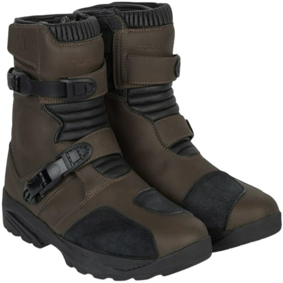 Tourmaster Horizon Line Break Trail Mens Waterproof Boots Brown 8.5 USA