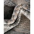 thumbnail image 4 of Unique Loom Caspian Collection Area Rug - Aktau (2' 7" x 13' 1" Runner Gray Cream/Silver), 4 of 6
