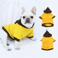 thumbnail image 3 of DOPI Pet Sweatshirt Dual-color Keep Warmth Two-leg Fashion Pet Dogs Cats Hoodie Costume for Autumn, 3 of 8