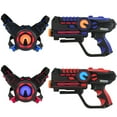 thumbnail image 1 of ArmoGear Pistolas Láser (Paquete de 2) | Juego de 2 Pistolas Láser con Chalecos | Juguete Láser para Niños, 1 of 7