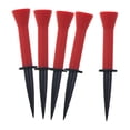 thumbnail image 4 of 5 piezas de golf de goma, equipos de golf de golf, entrenamiento de golf resistente al desgaste Rojo .6cm Cola Camisetas de palos de golf, 4 of 8