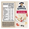 thumbnail image 3 of Avena integral Quaker instant sabor fresas con crema 40 g, 3 of 4