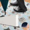 thumbnail image 2 of Yayeee Doormat for Inside 20"x32" Absorbent Low-Profile Washable Non-Slip Rubber Backed Entryway Rug, Cute Cat Faces, 2 of 8
