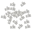 thumbnail image 6 of 100x number charms pendants jewelry findings DIY craft 2022, 6 of 7