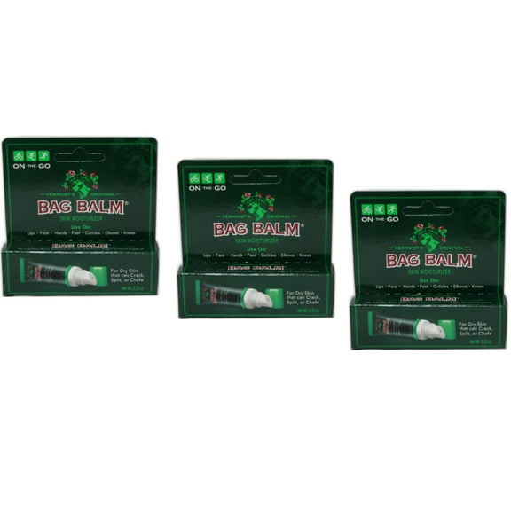 3 Pack Bag Balm On The go Ointment Tube Ultimate Skin Solution 0.33oz Each